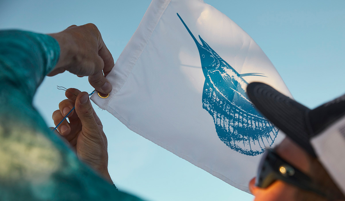 Hanging Fishing Flag