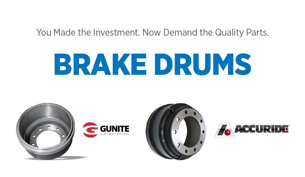 Gunite & Accuride Brake Drums